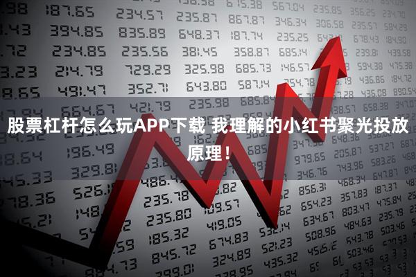 股票杠杆怎么玩APP下载 我理解的小红书聚光投放原理！